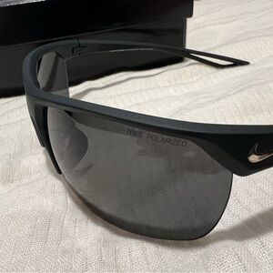 Nike Black Polarized Trainer Sunglasses - New